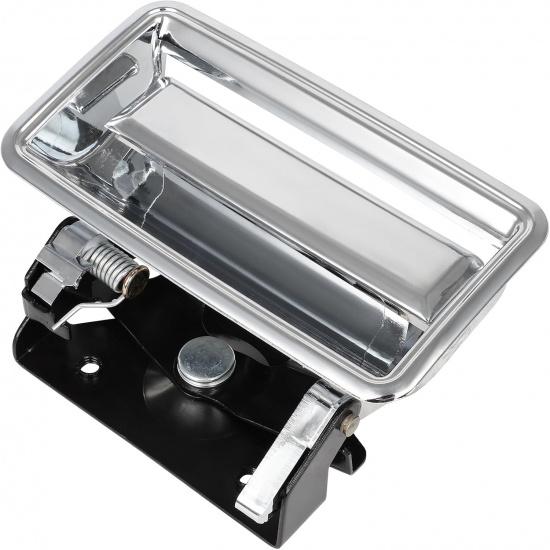 LUJUNTEC Tailgate Rear Handle Replacement for 1994-1999 For Chevrolet for C1500,1994-2000 For GMC for K3500 Chrome Handle Replace OE 15991786