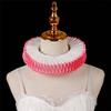 Vintage Renaissances Elizabethan Ruff Collar Victorian Edwardian Costume Neck Ruffle for Halloween Masquerades Cosplay