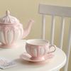 Europejski Porcelanowy Zestaw Filiżanki i Spodka do Herbaty Czajnik Angielska Popołudniowa Filiżanka do Herbaty Wysokiej Jakości Czajnik do Kawy Ładna Filiżanka do Kawy Kubek Impreza Kawiarnia