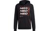 Neo Sweatshirts Men's Black Hooded Moderate Regular GQ7054