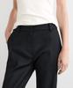 Masimodutti Straight Fit Linen Blend Pants
