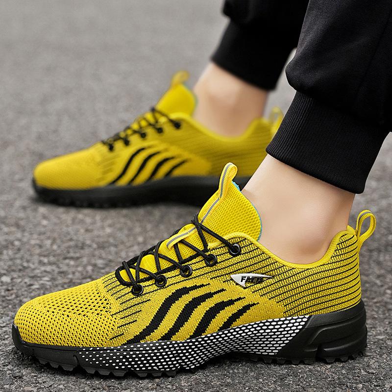 

Fashion Men s Casual Sports Shoes Fashionable Low Cut Mesh Anti Slip Walking Sports Shoes Tennis Shoes Suitable for Outdoor Travel 2025 44 жёлтый