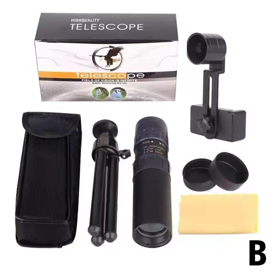 1pcs /1set Telescope Super Zoom Portable High Definition View Long Distance Viewing Suitable For Travel Photography Hunting
