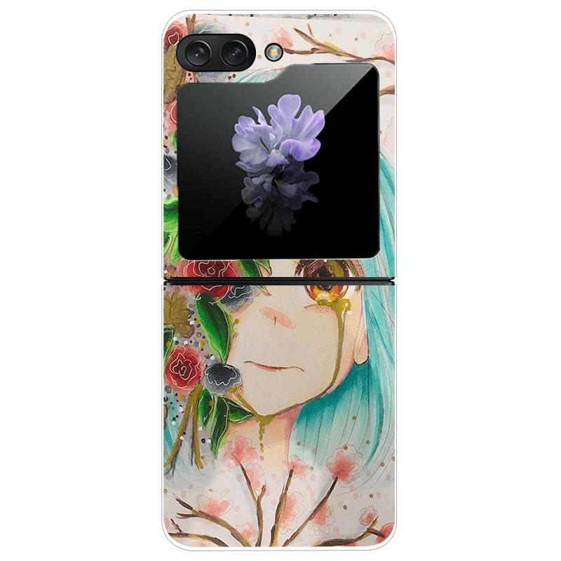 For Samsung Galaxy Z Flip7 ZFlip7 Case ZFlip 7 Hard PC Clear Phone Cover For Galaxy Z Flip 7 5G Transparent Shockproof Coque