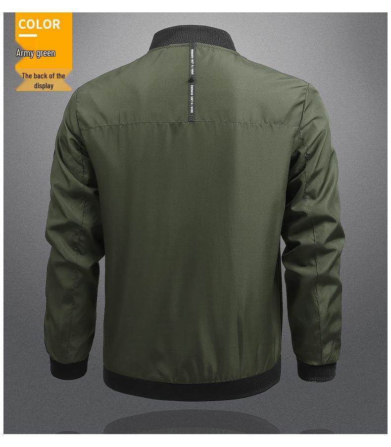 Herren Cross-Border Freizeitjacken - Einfarbig, Frühjahrs- und Herbstkollektion