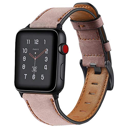 Strap for Apple watch band 44mm 40mm 45mm 41mm 49mm 38 42mm Retro Cow Leather correa bracelet iwatch series 7 6 3 SE Ultra 2 8 9
