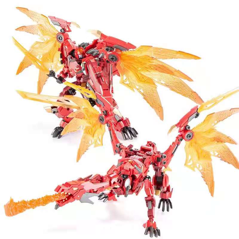 Transformation Beast Wars Jinbao Flame Dragon Dinobots Figure Model Toy