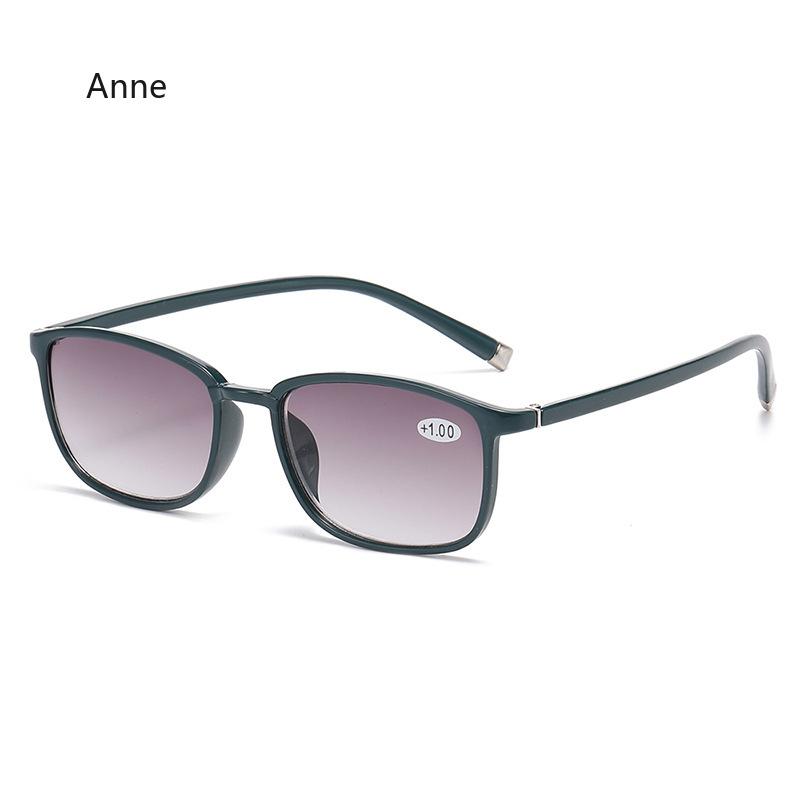 New Reading Glasses Hinge Rectangular Frame Men and Women HD Reader Eyeglasses Diopter 1.0+1.5+2.0+2.5+3.0+3.5+4.0  óculos