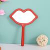 Plastic Handheld Mirror Decorative Portable Mirror Mini Make Up Mirror  Women