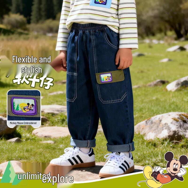 Disney Mickey Big Pocket Boys' Denim Jeans