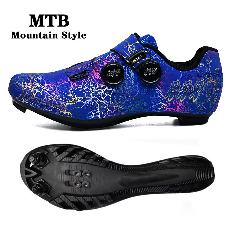 

CC chengta Cycling Shoes Men Road Self-Locking Cycling Shoes Outdoor MTB Mountain Cycling Shoes SPD Racing Cycling Sports Shoes 47