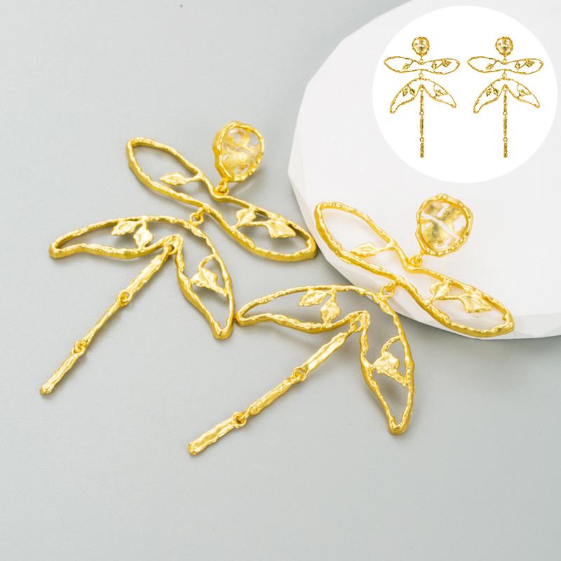 

Серьги-капли модные женские серьги с кисточками в стиле стрекозы в стиле ретро