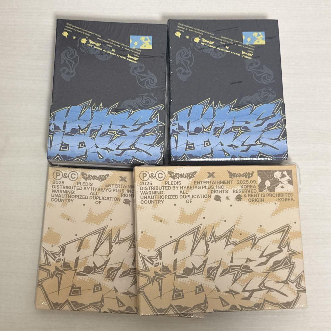 

[USED] S.Coups Mingyu HYPE VIBES compact combo