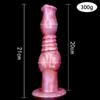Alien Shape Dildo for Women - Soft Realistic Suction Cup Masturbator, Thrusting Sex Toy with Anal Plug for Adults