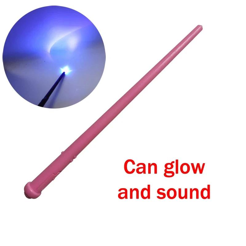 

Wizarding Stick Magic Wand Glowing Vocal Plastic Party Favors Halloween Festival Gathering Stage Cosplay Play Props Gifts TMZ