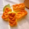 Slow Rebound Simulation Bread Squeeze Toy Decompression Pinch Toy  for Kids Adults Gift
