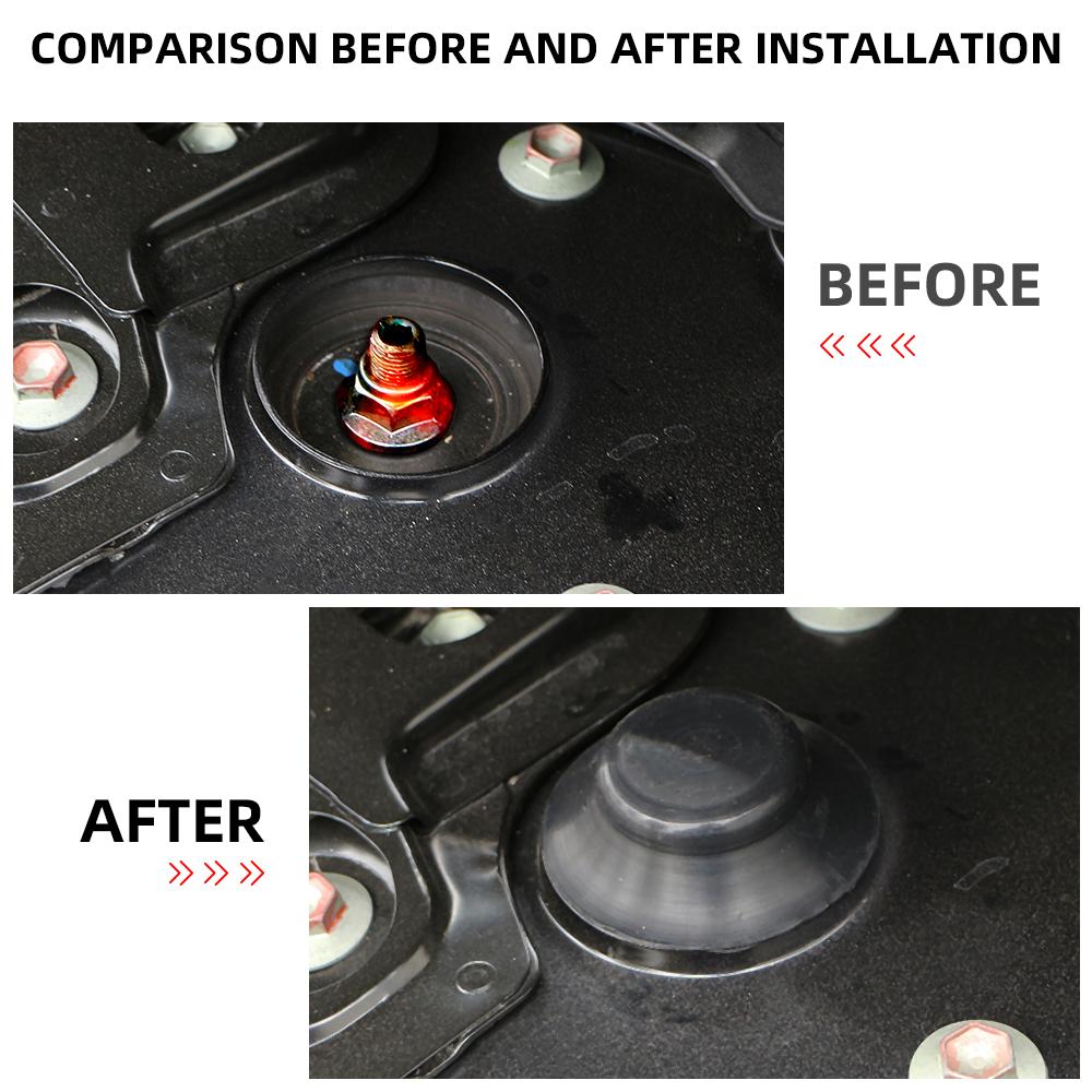 Für Mitsubishi ASX Outlander Lancer Colt Evolution Pajero Eclipse Cross Grandis Zinger Stoßdämpfer Wasserdichte Anti-staub Abdeckung