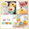 Assorted Color Ceramic Baking Bowls for Storage 5Pcs Kitchen Ramekins