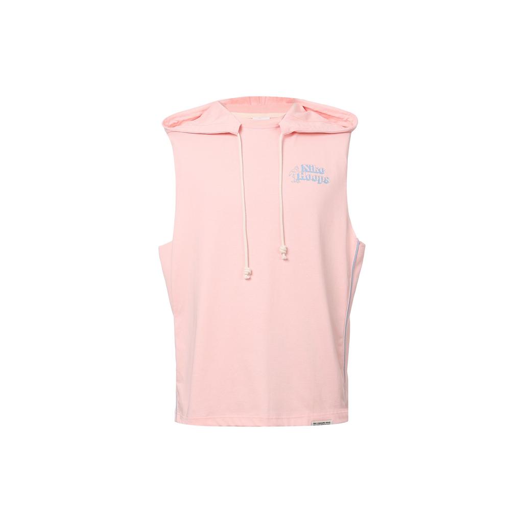 Nike Dri-Fit Standard Issue Sleeveless Hooded Vest Men Tops Light-Pink DH7442-610