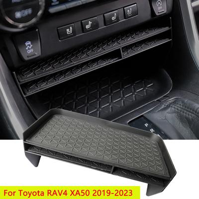 New Style For Toyota Rav4 XA50 -   Car Central Storage Organizer Container Box Holder Interior Accessories