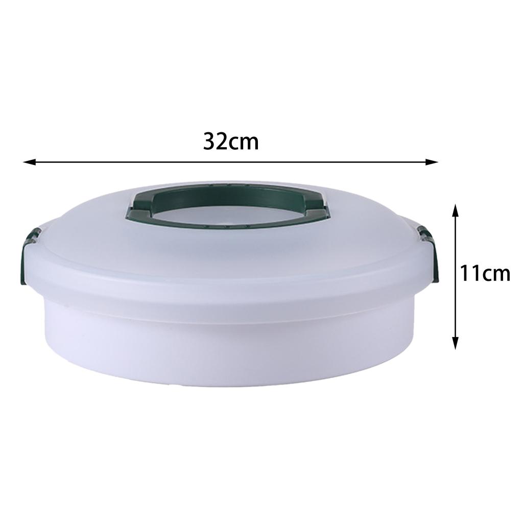 Convenient Cake Carrier Portable Buckle PP Cake Box Baking Packaging Box with Handle Handy Cupcake Holder Tray Cake Packaging