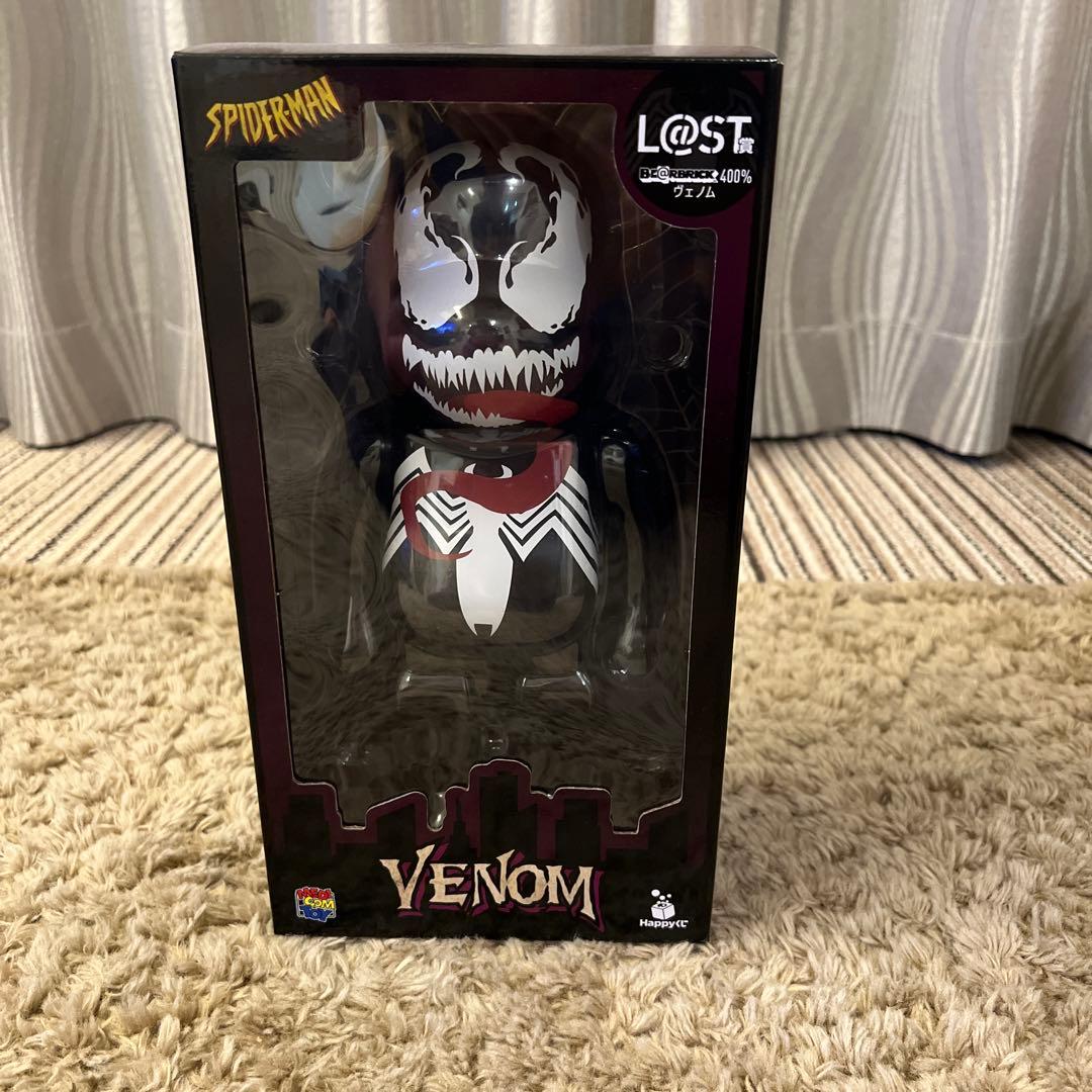 

[USED] BE@RBRICK 400% VENOM Spider-Man Last Prize