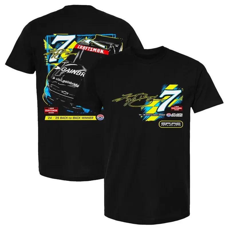 Kyle Busch #7 Gainbridge Atlanta Win Nascar Truck Series Black T-Shirt XS