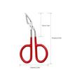 Stainless Steel Zip Tie Remover Silicone Handle Zip Tie Cutter  Zip Tie Release