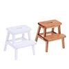 1:12 Dollhouse Miniature Stools Step Stool Square Stool Small Bench Model Living Room House Furniture Decor Toy