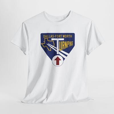 Dallas-Fort Worth Turnpike Graphic Tshirt Tops Tee Unisex Cotton T-Shirt Interstate 30