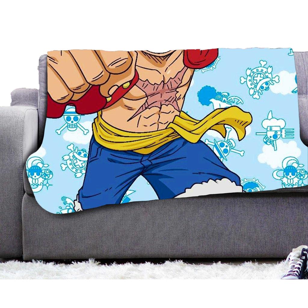 One Piece Fleece Monkey D. Luffy Blanket