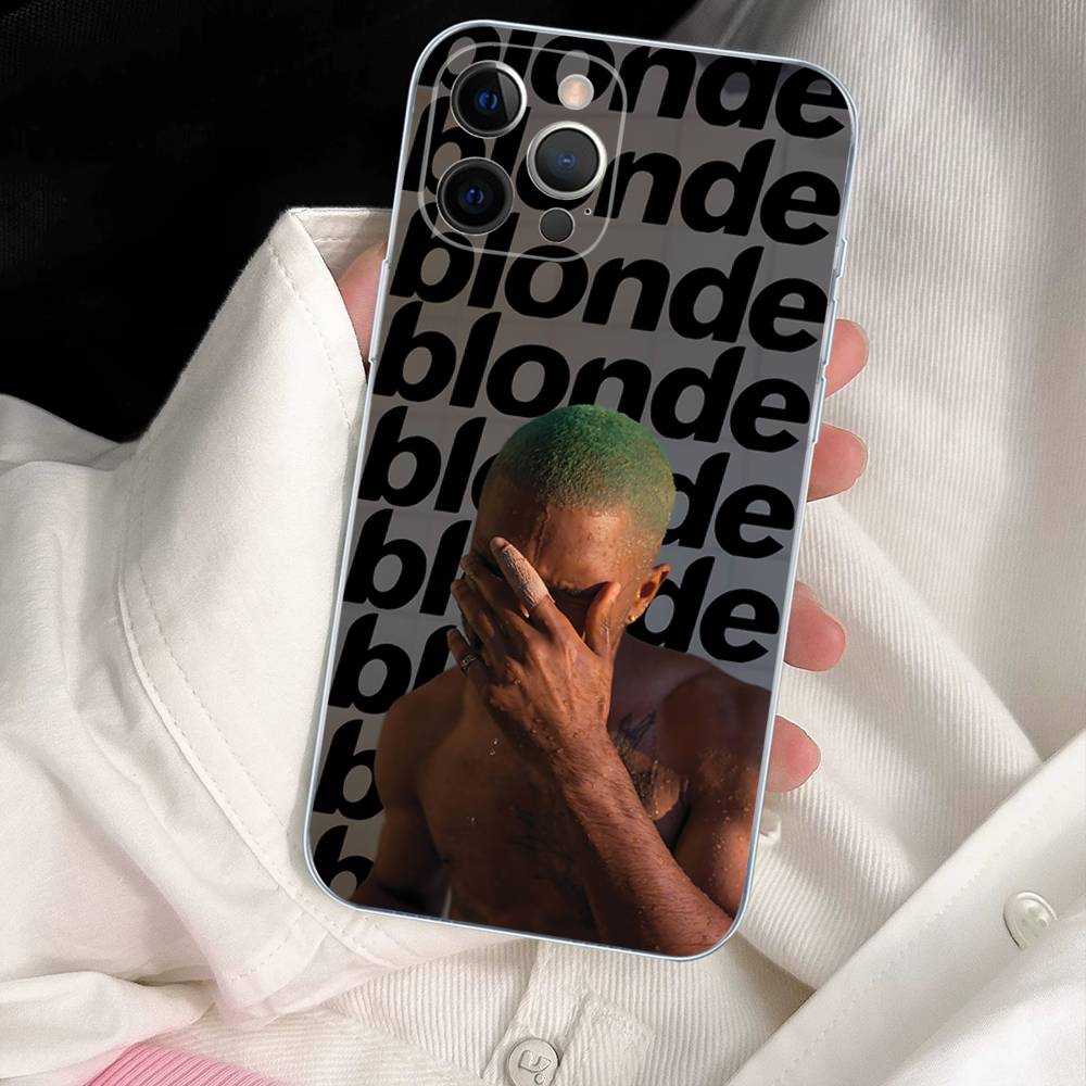 Frank Blonde Oceans For IPhone 17 16 15 14 13 12 11 Pro Max Plus Mini Funda For Transparent Cover