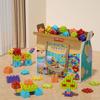 Portable Roof Gift Box Training Institution Renewal Gift Building Block Toys, Children'S Assembly Diy Educational Toys