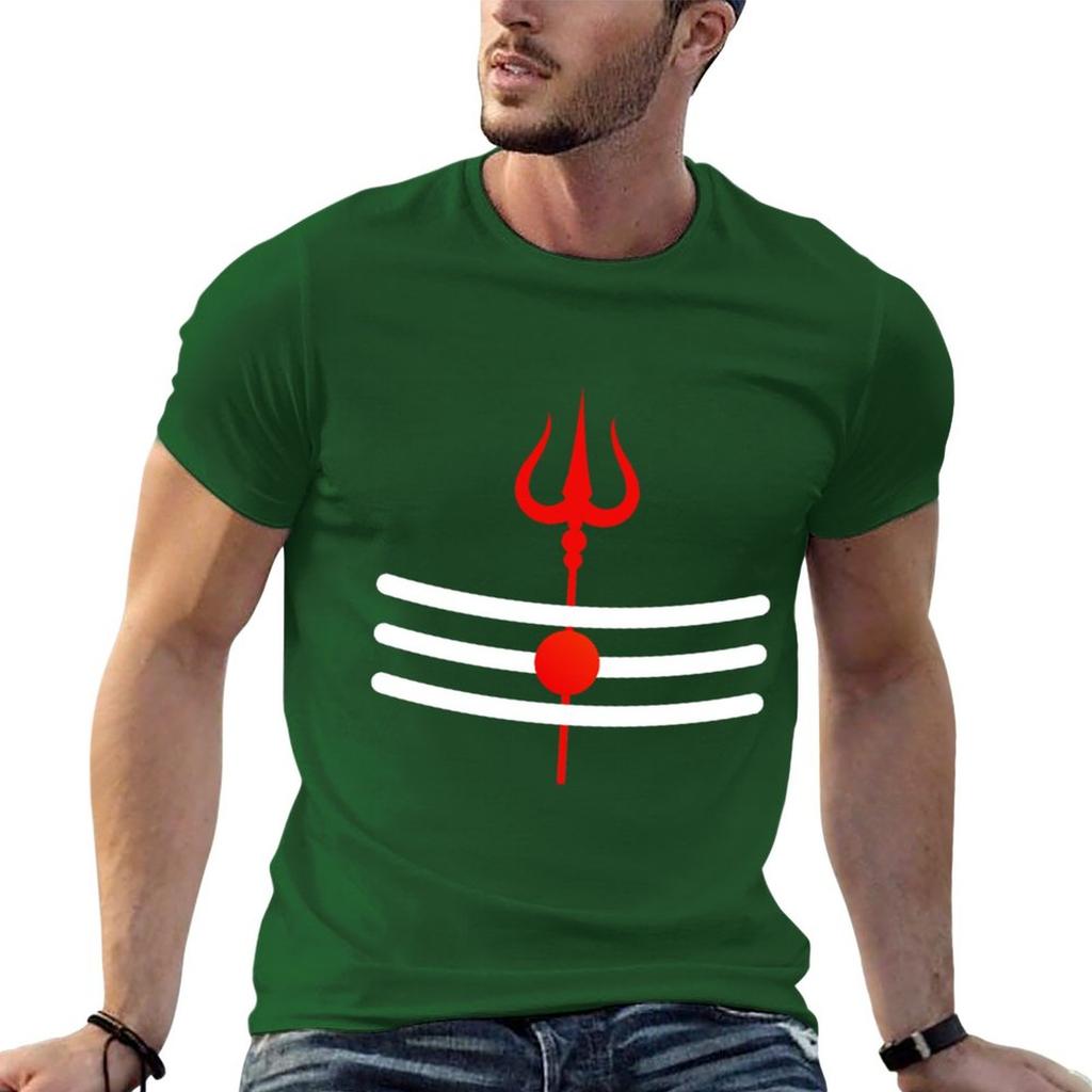Neues Shiva Trishul T-Shirt Grafik-T-Shirt T-Shirts Sweatshirt T-Shirt Mann T-Shirts für Männer Grafik