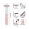 Electric Razor Compatible with Women, Cordless Battery-operated Electric Shaver, Waterproof Bikini Trimmer Compatible with Wet/dry Use, Portable Hair
