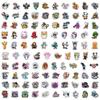 100 INS Cute Stickers Pack Notebook Paper Decoration Stickers Waterproof Creative Children's Cartoon Stickers