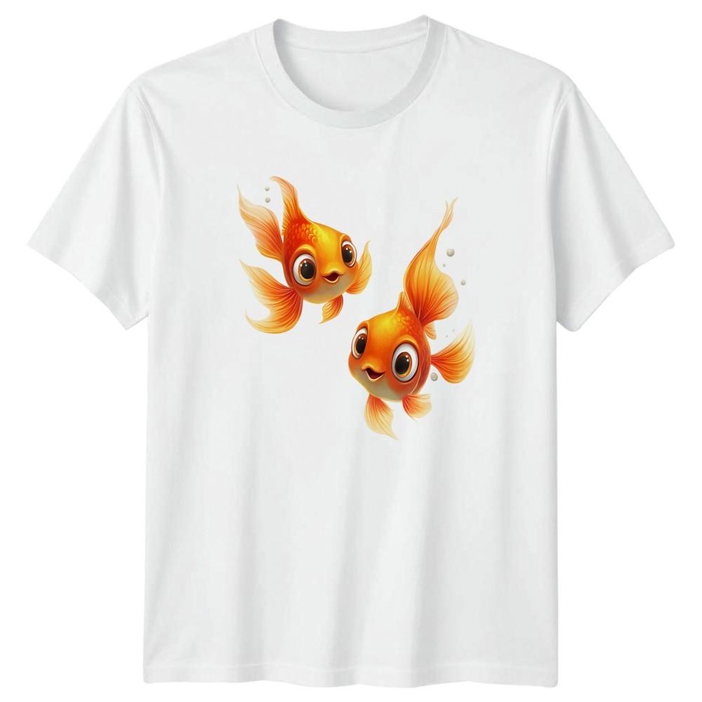 Goldfish TShirt Aquatic Wildlife 2026 Birthday Gift For Him And Her S