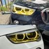 Angel Eyes DRL Boards For 2018 BMW X1 F48 F49 2016-2019 Yellow Xenon Headlight Daytime Running Light Module Chip 7428791 7428792
