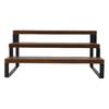 Perfume   Multi Purpose Wood Display Riser Stand for Kitchen Countertop Cosmetics Skincare Storage