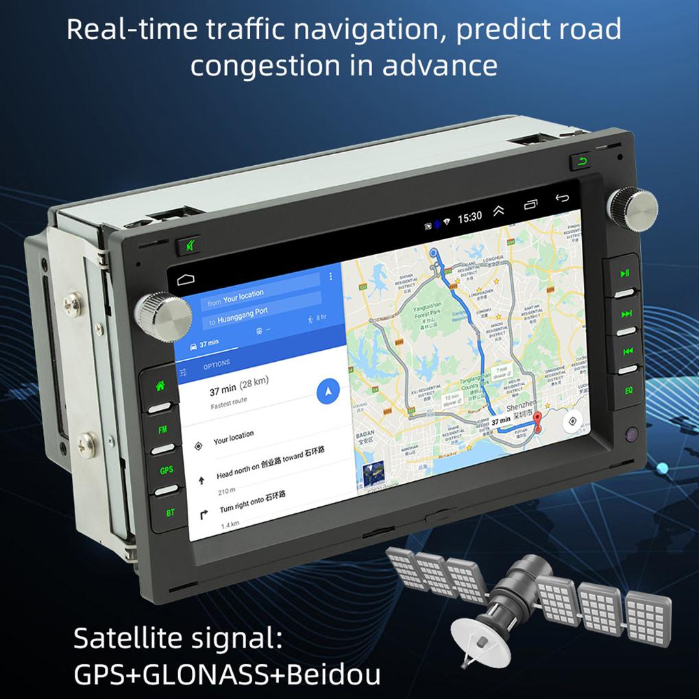 Car Radio Upgrade With G-PS Navigation And WiFi Connection WiFi-Verbindung G-PS-Navigation