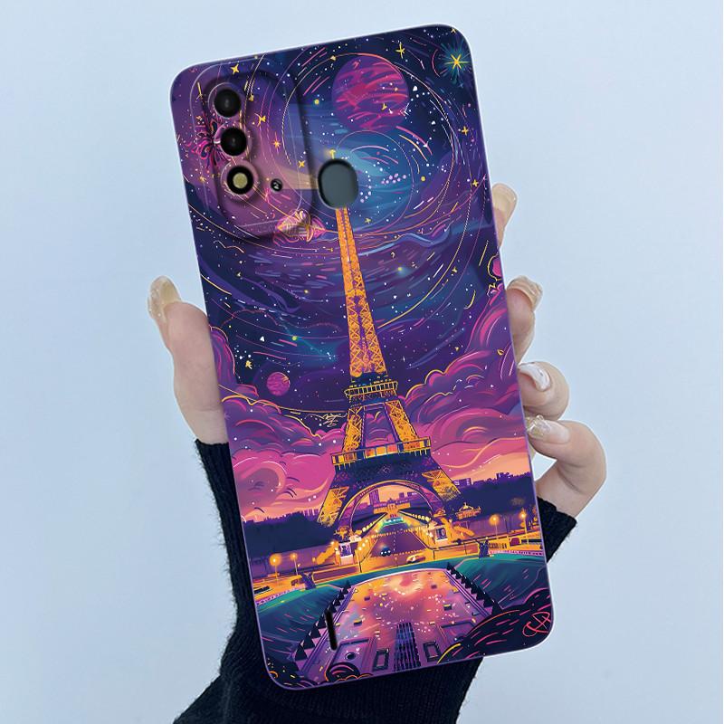 For Itel P37 Vision 2S Itel P651L Vision2 Plus P37 Pro Funda ItelP37 Vision2s Silicone Phone Case Sweet Printing Matte Cover