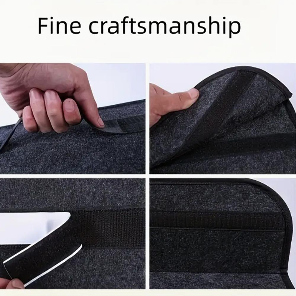 Foldable Car Trunk Storage Bag: Portable Cross-Border Delivery Tool Organizer