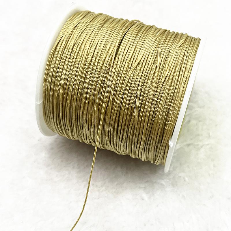 5yards 1.5mm Nylon Cord Thread Chinese Knot Macrame Cord Bracelet Braided String DIY Tassels Beading Shamballa Thread