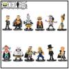 12pcs One Anime Piece Luffy Figure Model Toy Ornament Decor Gift Collection Set