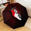 Afc Bournemouth Crest Automatic Folding Umbrella - 8-Rib Travel Umbrella with Auto Open/Close & Portable Gifts for Holidays or Birthdays