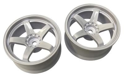Topline N Modell Ver.3 Super High Traction Typ Offset 6 Weiß TDW-065WH