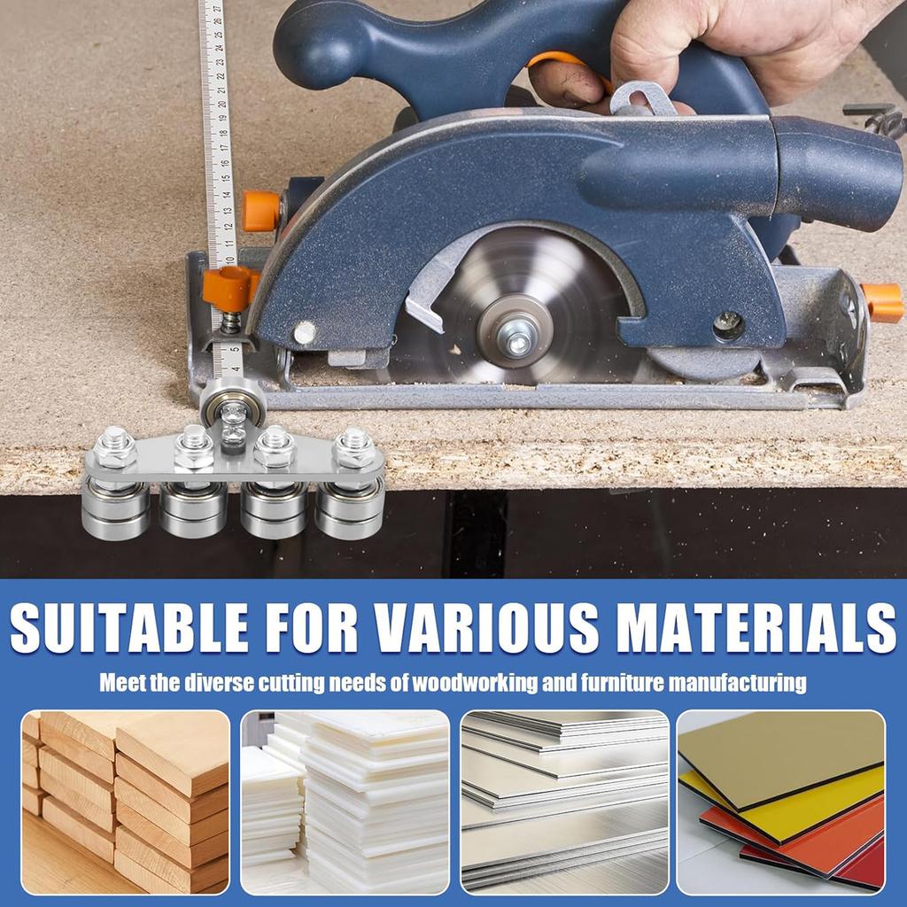 20-inch Adjustable Positioning Calipers; Cutting Guide (four-axis) For Circular Saw Furniture Making