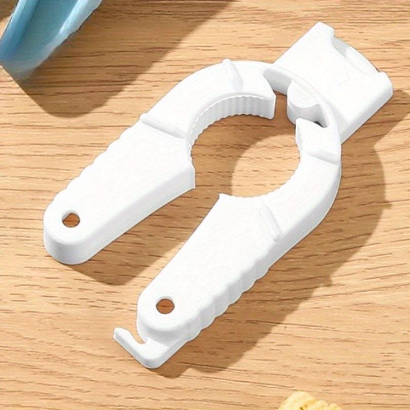 Friendly Bottle Opener with Easy-Grip Blue Handle & Ratchet Edge - Suitable for Weak Hands,Plastic Opener for Bottles (Plastic)