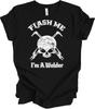Flash Me I'm A Welder Funny Welding T-Shirt Skull Cross Torches Gift for Men