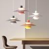 Danish UFO Pendant Light: Nordic Bauhaus Design for Dining Room or Bar